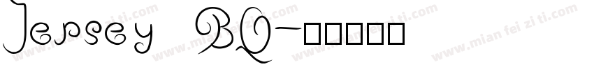 Jersey BQ字体转换